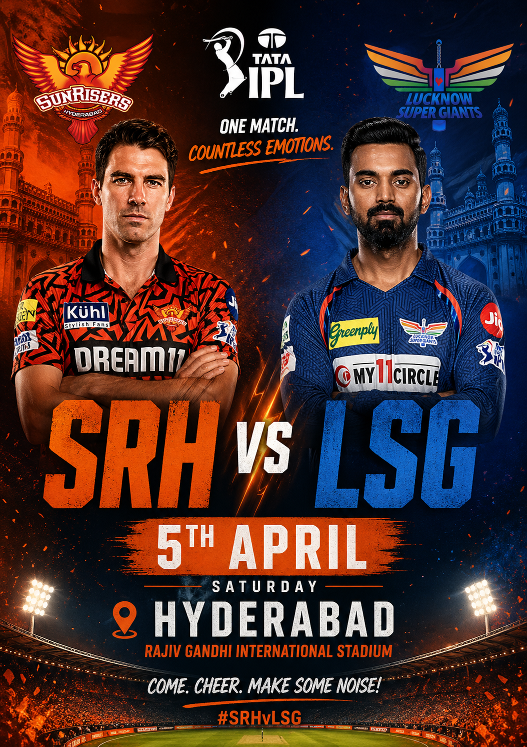 SRH vs LSG, 10th Match – IPL 2026 5th April - Lucknow Super Giants completed a composed chase at Hyderabad