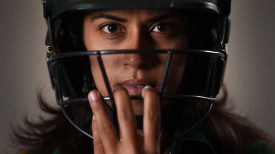 Juggling cricket with a toddler in tow