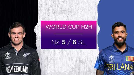 World Cup head to head: New Zealand vs Sri Lanka