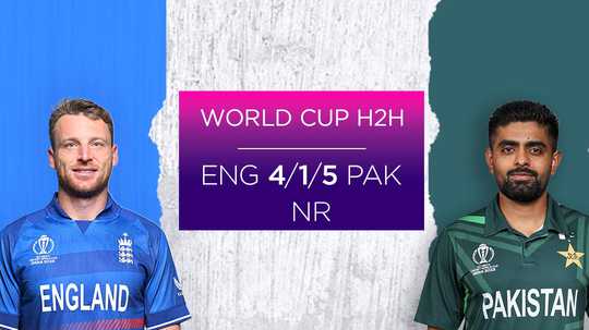 World Cup head to head: England vs Pakistan