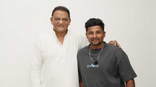 Sarfaraz credits Azhar after double ton; former captain backs him for India spot