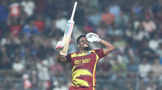 West Indies put on six-fest to floor Zimbabwe