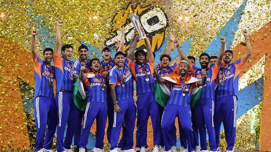 India overwhelm New Zealand to claim third T20 World Cup title