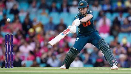 Voll's maiden T20I ton powers Australia's 3-0 finish against WI
