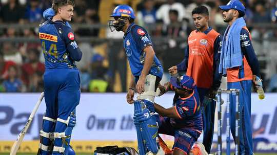 Rohit skips MI nets but no information on tear in hamstring
