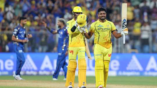 Samson, Hosein maul MI for CSK's first win on the road