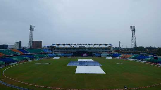 Rain forces washout in second T20I