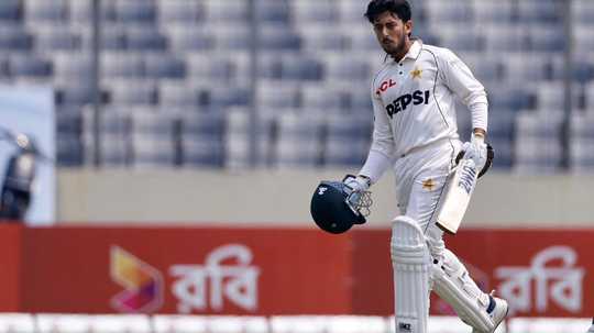 Azan Awais credits partners for instilling confidence after maiden Test ton