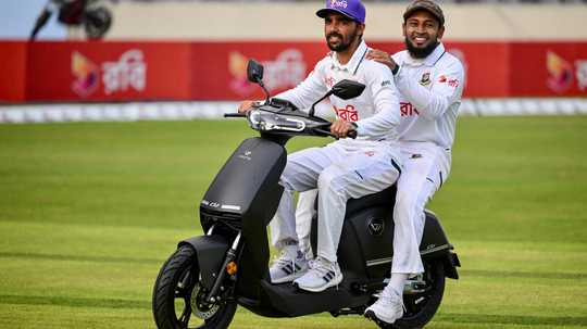 'That declaration was a massive decision' - Najmul on win versus Pakistan