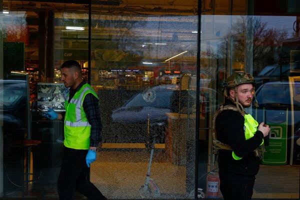 Kyiv Mass Shooting Kills 6 and Gunman Is Shot Dead After Taking Hostages in Grocery
