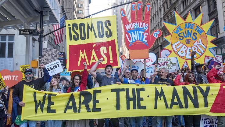 May Day demonstrations expected to draw thousands of people as left-wingers protest 'billionaires'