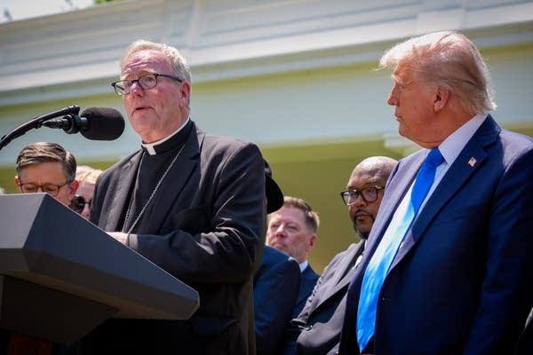 Winona-Rochester Bishop Robert Barron, a Trump ally, urges president to apologize to Pope