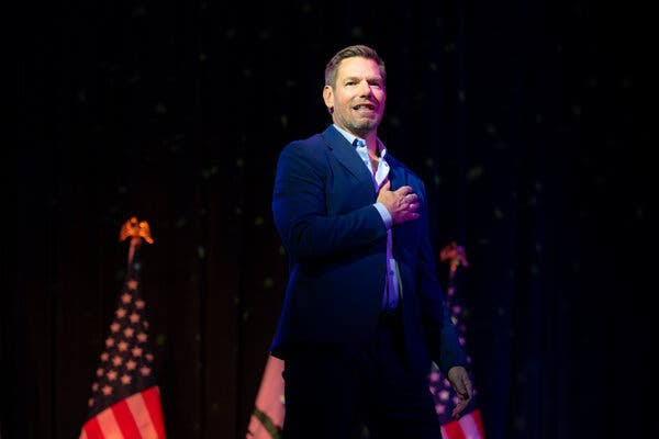 Eric Swalwell Faces Sex Assault Accusation as He Runs for California Governor