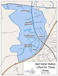 Kannapolis Issues Water System Boil Notice Update (Small Areas of City Are Now Safe to Use Water)