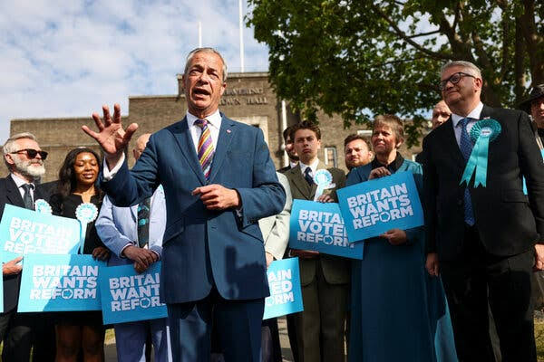 ‘A Historic Shift’: Farage Celebrates Strong Performance in U.K. Local Elections