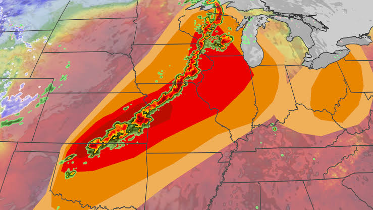 Severe Weather Possible For One More Day In The Great Lakes, Appalachians