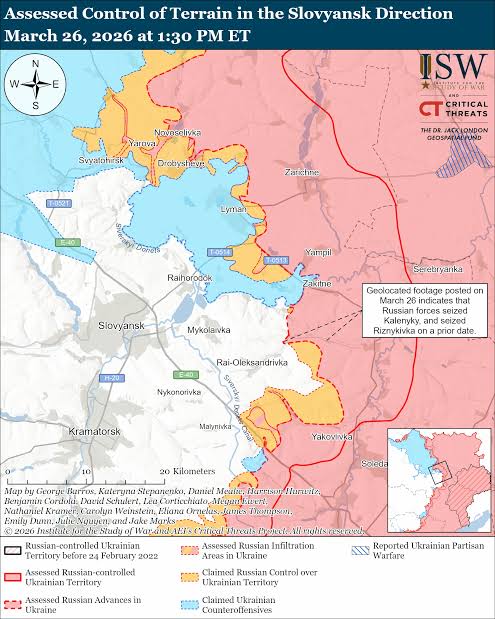 Russian Offensive Campaign Assessment, March 26, 2026