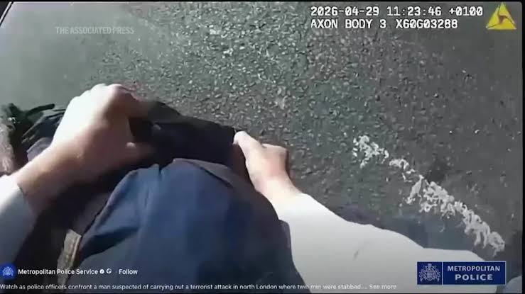 Bodycam footage released as London police say stabbing of two Jewish men was act of terrorism