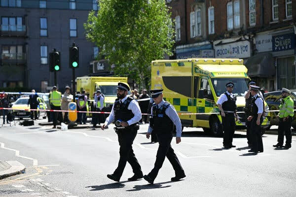 Stabbing in Jewish Area in North London Treated as a Terrorist Incident, Police Say