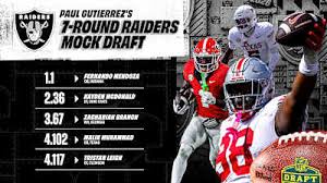 Paul Gutierrez's 7-round 2026 Raiders mock draft