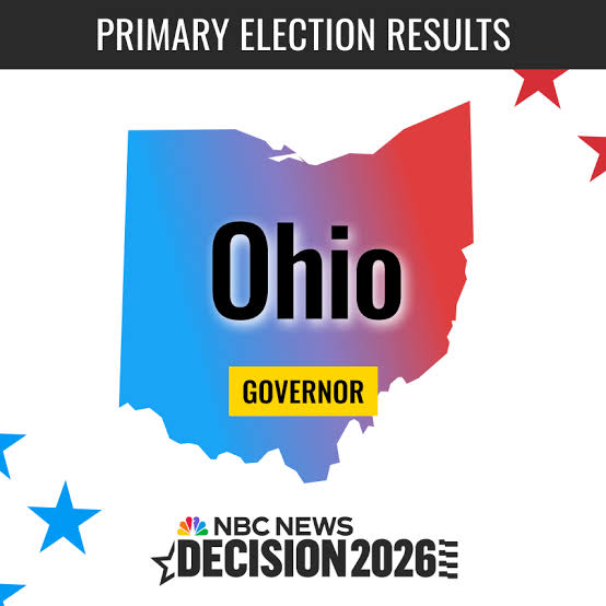 Ohio Governor Primary Election 2026 Live Results