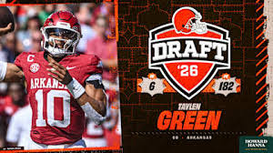 Browns select QB Taylen Green with the No. 182 pick in the 2026 NFL Draft