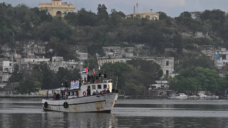 Cuba's president expresses concern over 2 missing aid sailboats headed to island