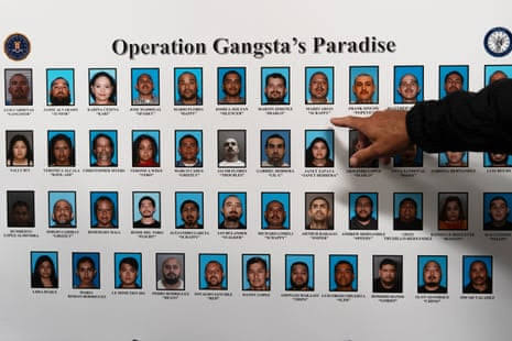 Dozens of Mexican mafia members arrested in California crackdown