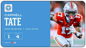 Titans Select WR Carnell Tate in first round of Thursday’s NFL Draft