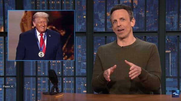 Late Night Disses Trump’s New ‘America First’ Award