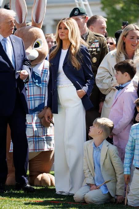 Melania Trump’s Unexpected Easter Look