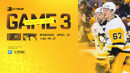 Game Preview: Game 3 at Philadelphia Flyers