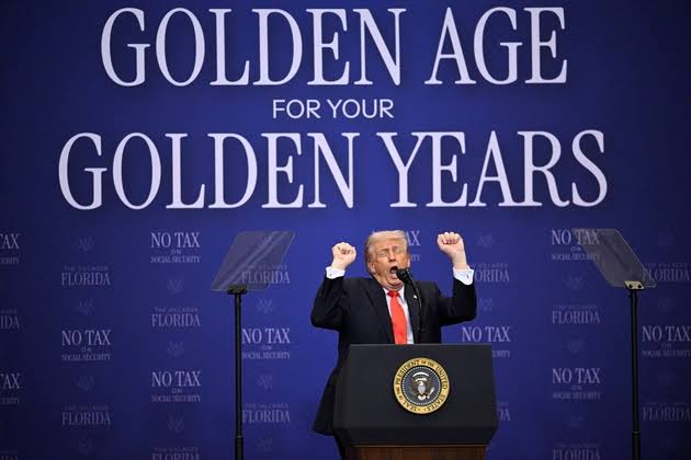 ‘What’s a more secure place than The Villages?’: Trump finds his people again in Florida