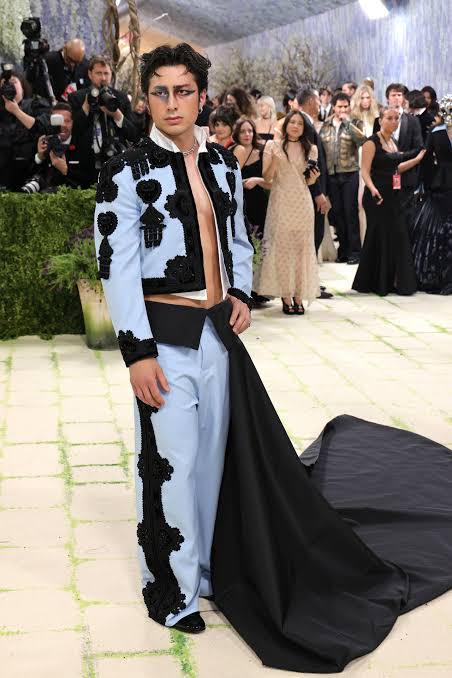 Hudson Williams Turns Into a (Shirtless) Balenciaga Matador at the 2026 Met Gala