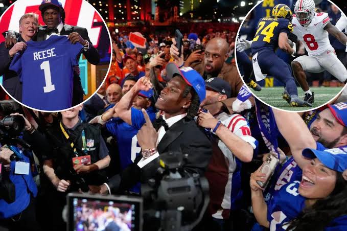 Giants surprisingly go Arvell Reese with No. 5 pick in 2026 NFL Draft