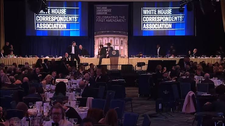 Trump and his Cabinet safe after shots fired at White House Correspondents’ Dinner