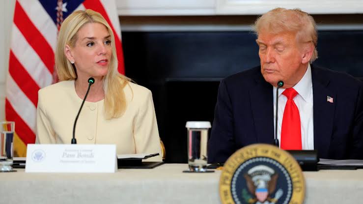 Trump fires Attorney General Pam Bondi