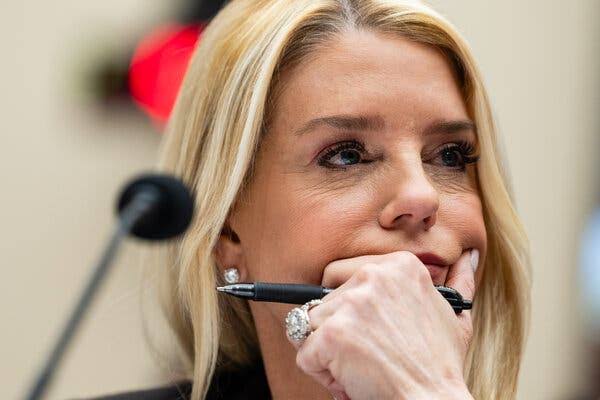 Bondi Won’t Appear on Capitol Hill for Scheduled Epstein Deposition