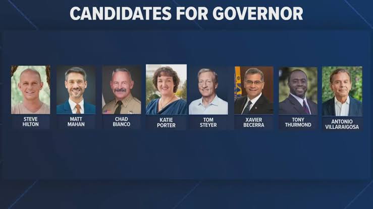 California governor race tightens as undecided voters decline