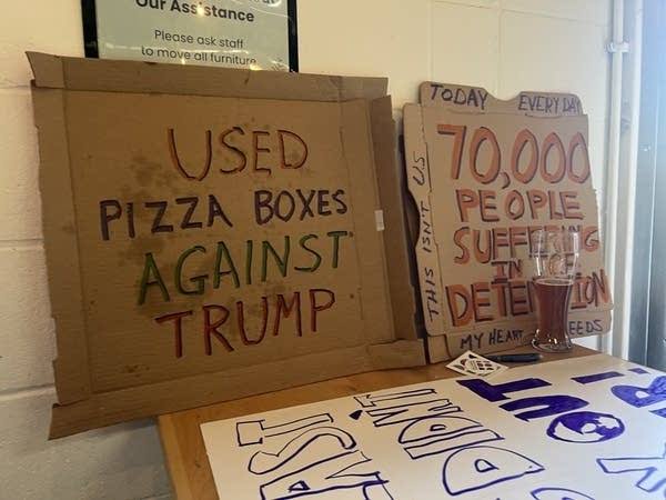 ‘We’re just fed up’: Minnesotans prepare for No Kings rally with colorful, buzzy signs