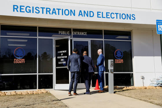 Judge says Justice Department can keep the 2020 election ballots the FBI seized from Fulton County, Ga.