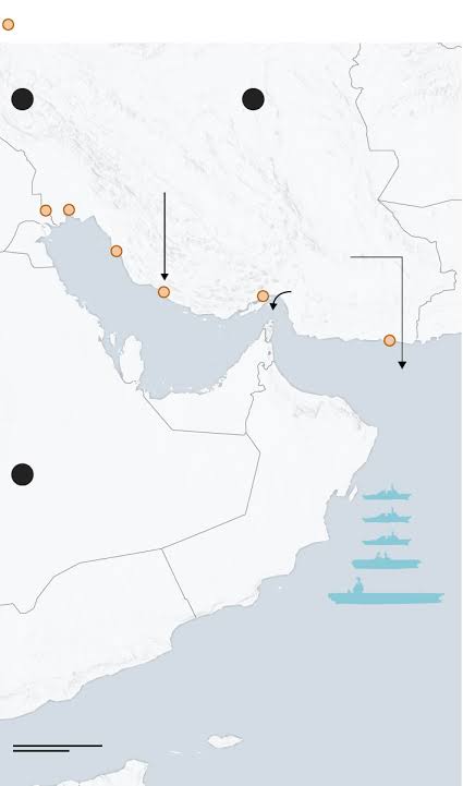 Here’s What the U.S. Blockade of Iran Looks Like