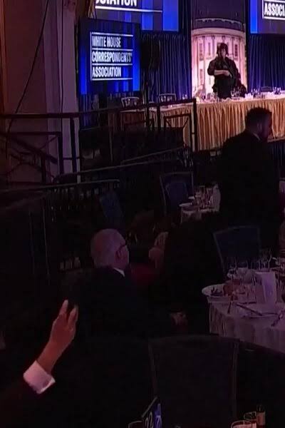 Most Guests Ducked for Cover. This Man Munched on His Burrata Salad.