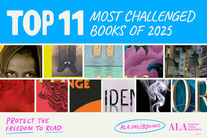 The 11 most challenged books of 2025, according to the American Library Association
