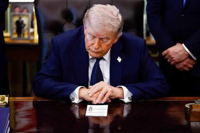 ‘When did it come out?’ Trump remains disengaged as events unfold around him