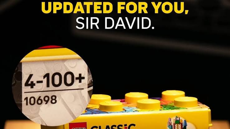 LEGO Raises Age Limit to 100+ for David Attenborough’s Birthday