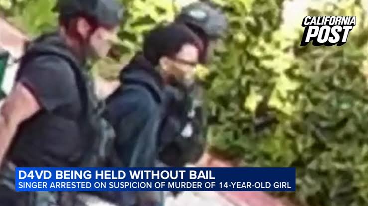 D4vd update: New video shows singer's arrest in connection with murder of teen Celeste Rivas Hernandez