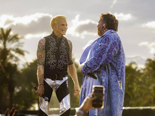 10 minutes backstage with David Lee Roth at Coachella