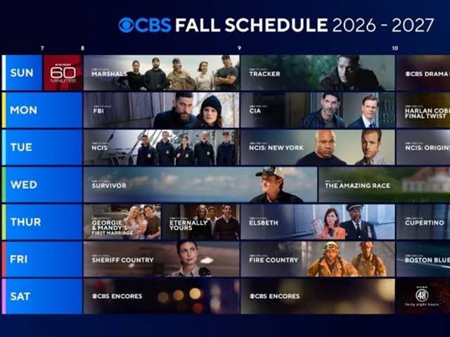 CBS Reveals Its 2026-2027 Fall Schedule, Including a New ‘NCIS’ Series