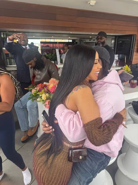 Cardi B and Stefon Diggs pack on the PDA at Mother’s Day event amid reconciliation rumors